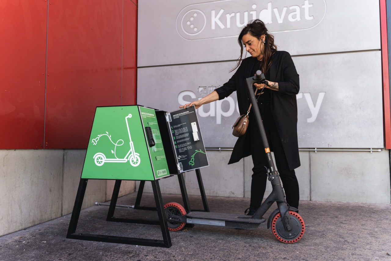 Les bornes de rechargement proposées par The Charging Place