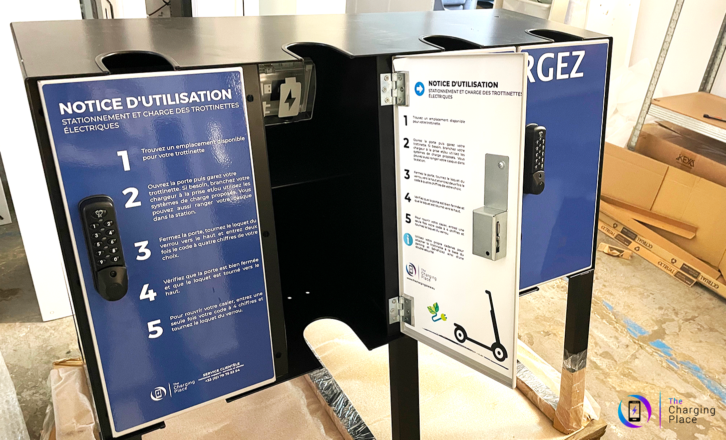 Brioche Pasquier équipe ses bureaux avec des solutions de parking et recharge pour trottinette et vélo électrique