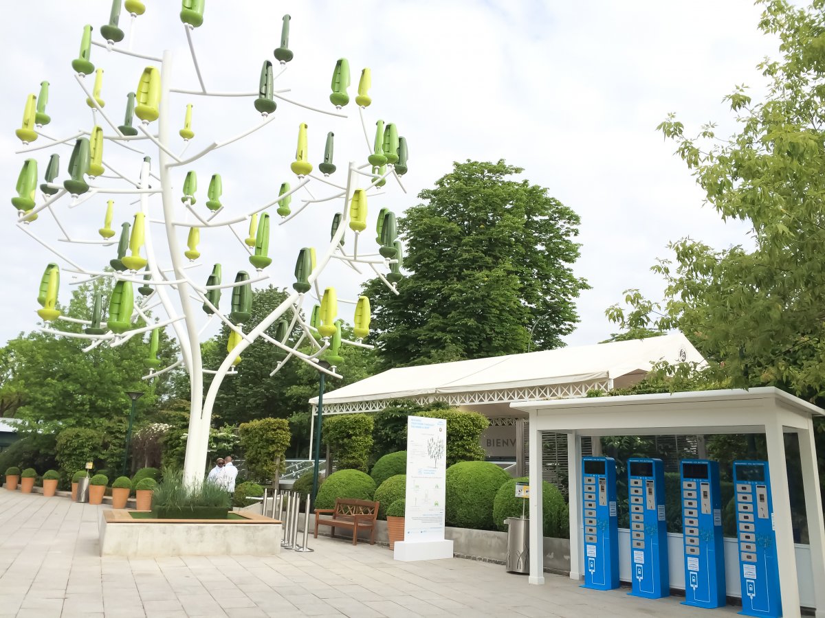 La station de recharge : un outil de communication interactif