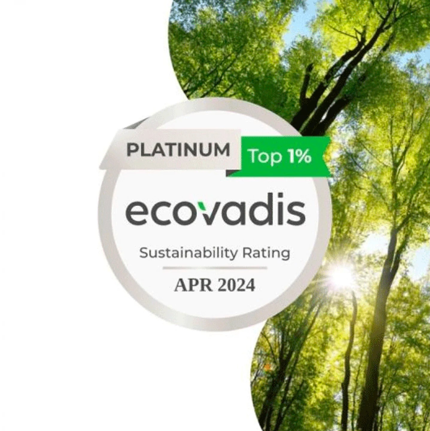 The Charging Place obtient la médaille platinum EcoVadis 2024