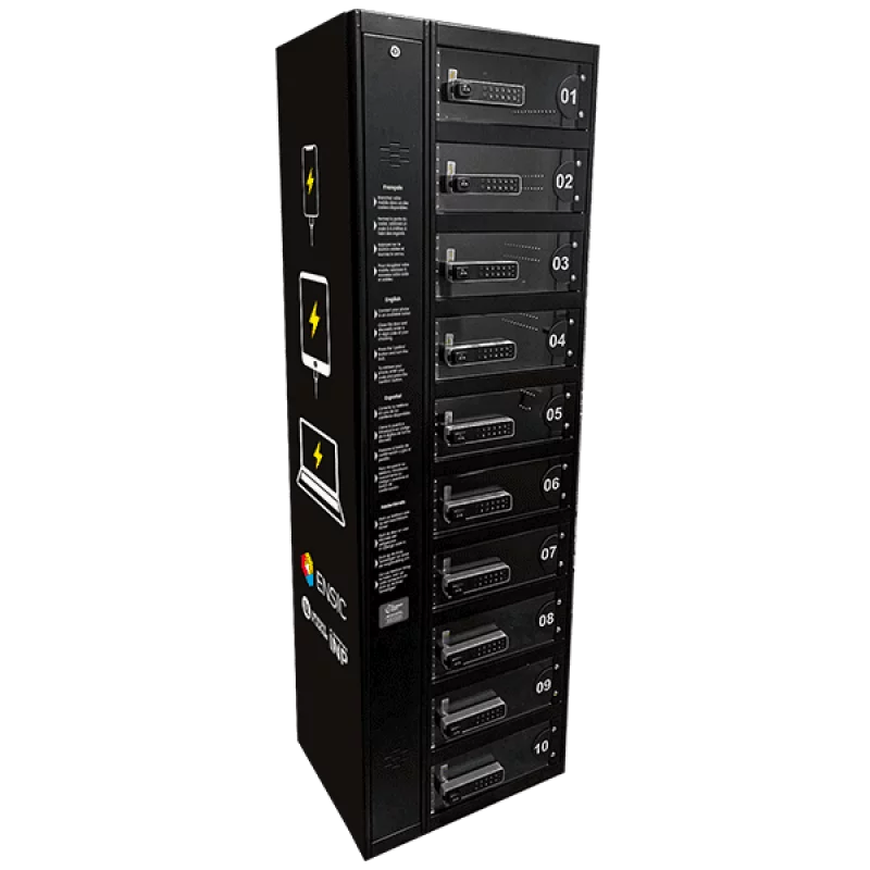 Station de charge multi appareils (ordinateurs, tablettes) CLASSIC WALL LITE