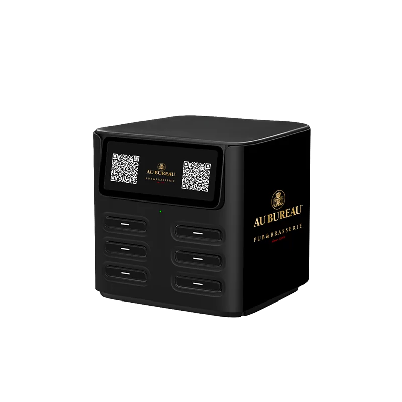 Distributeur de batteries externes en libre-service