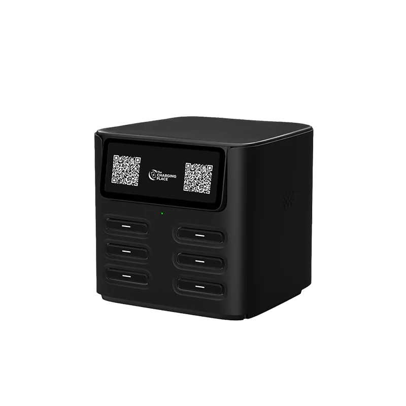 Distributeur de batteries externes en libre-service